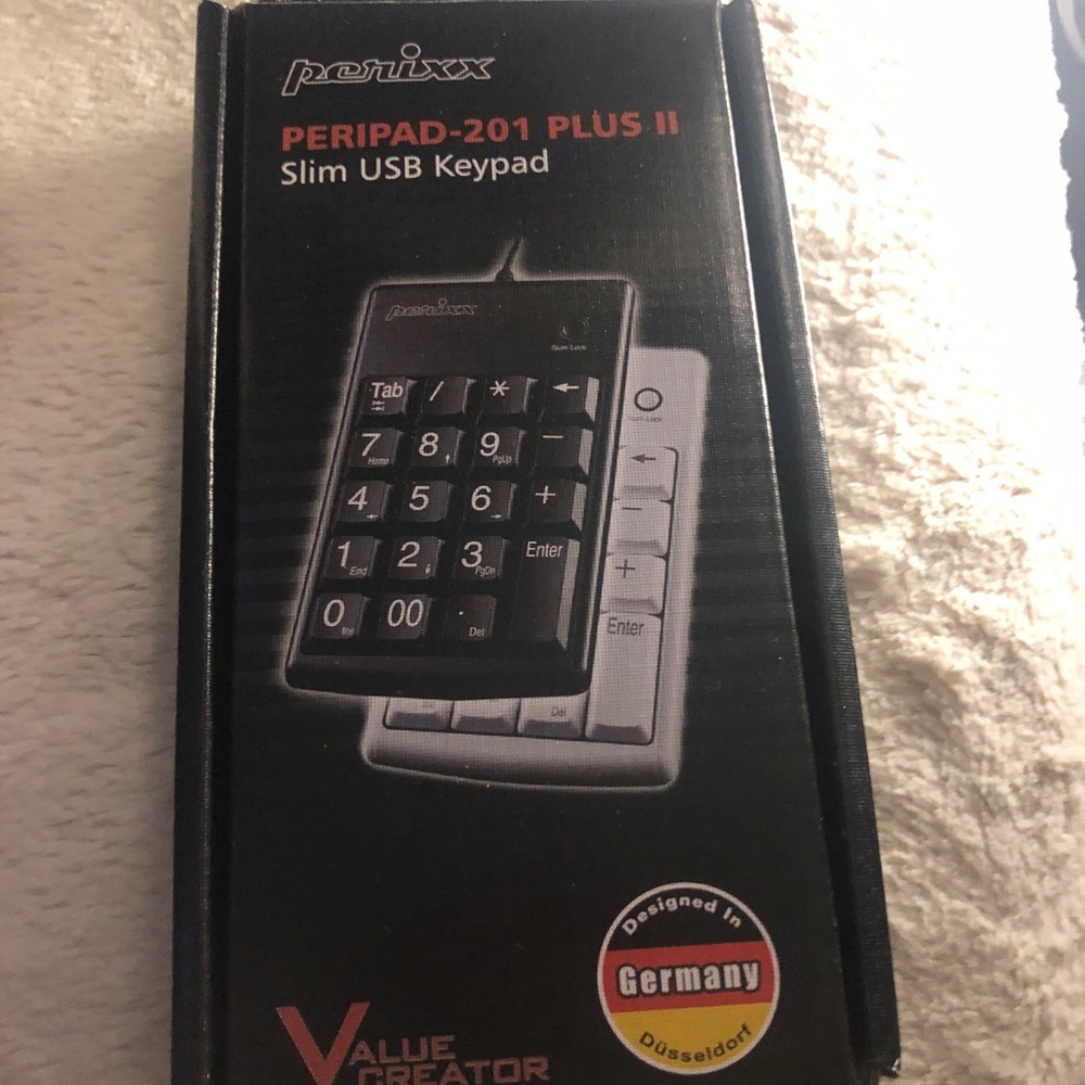 USB key pad for Mac